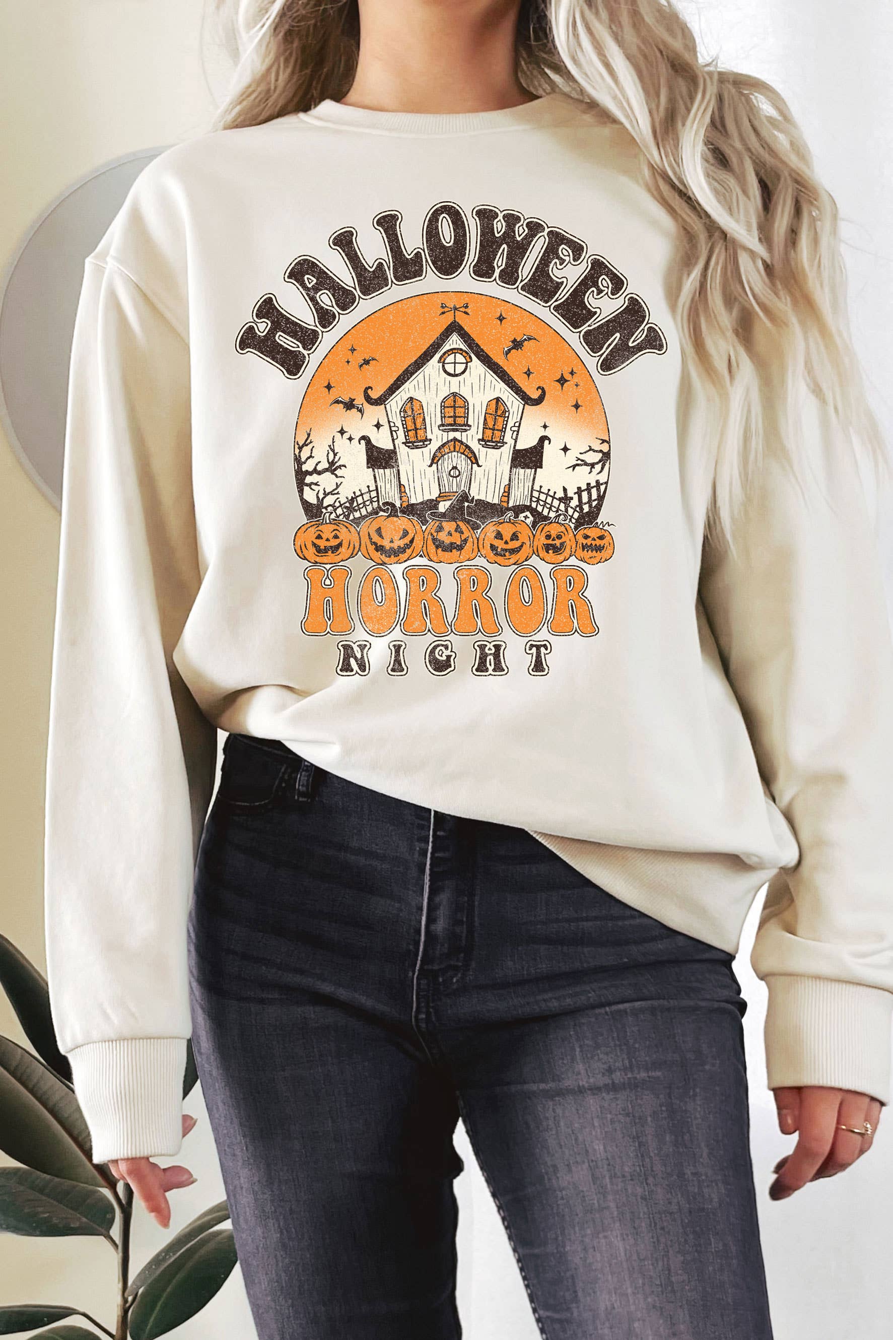 Halloween Horror Night Graphic Terry - Adult & Kids T-Shirts, Sweatshirts & Hoodies apparel design preview 1