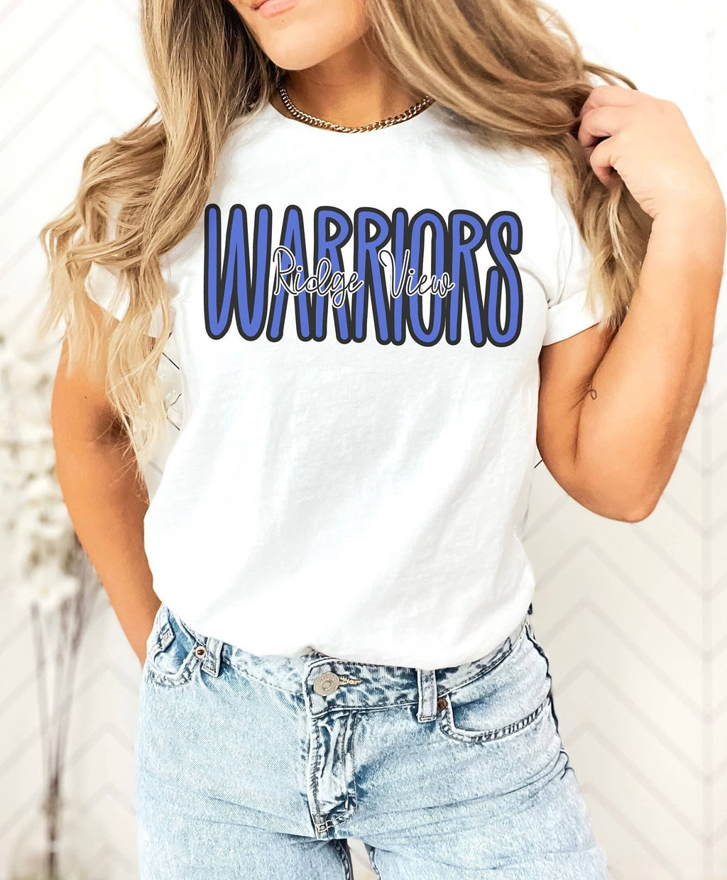 Custom Mascot School Spirit Game Day Football - Adult & Kids T-Shirts, Sweatshirts & Hoodies apparel design preview 1