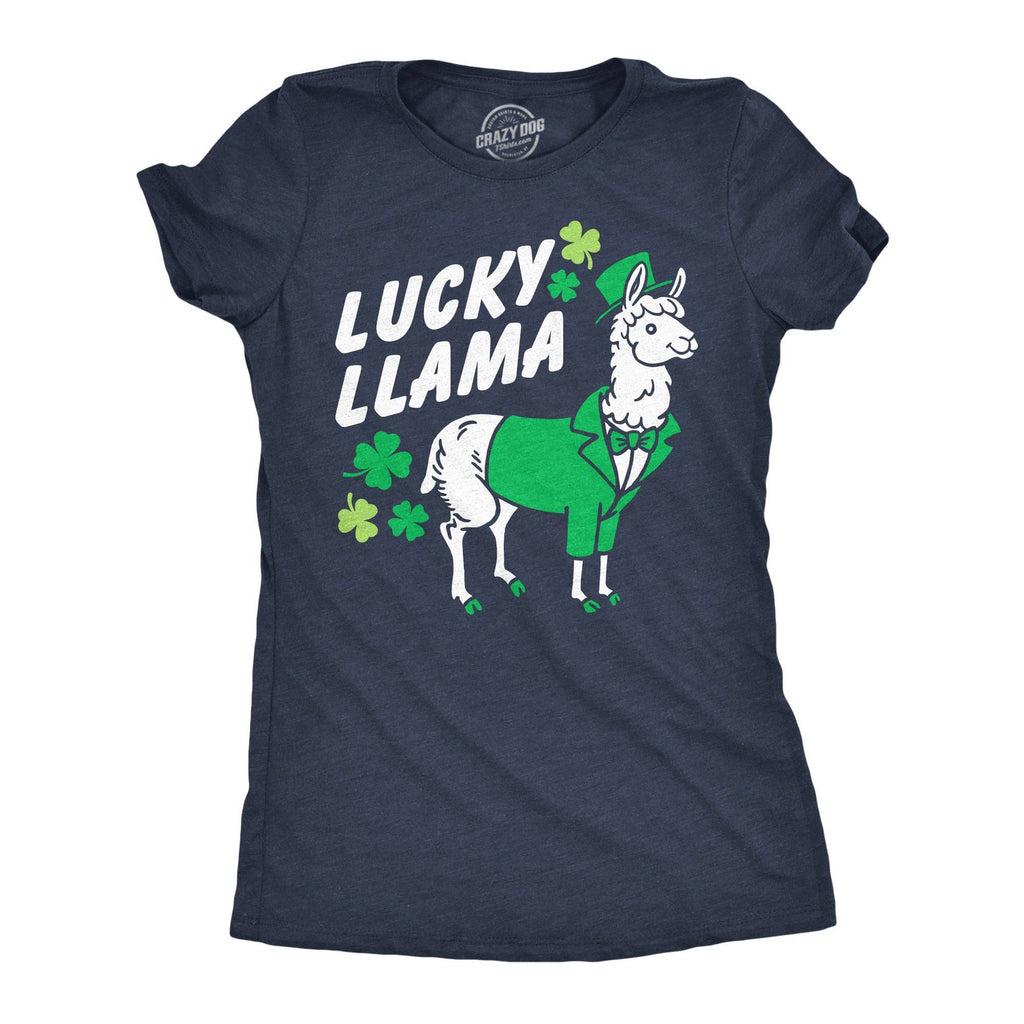 Lucky Llama Women's - Adult & Kids T-Shirts, Sweatshirts & Hoodies apparel design preview 1