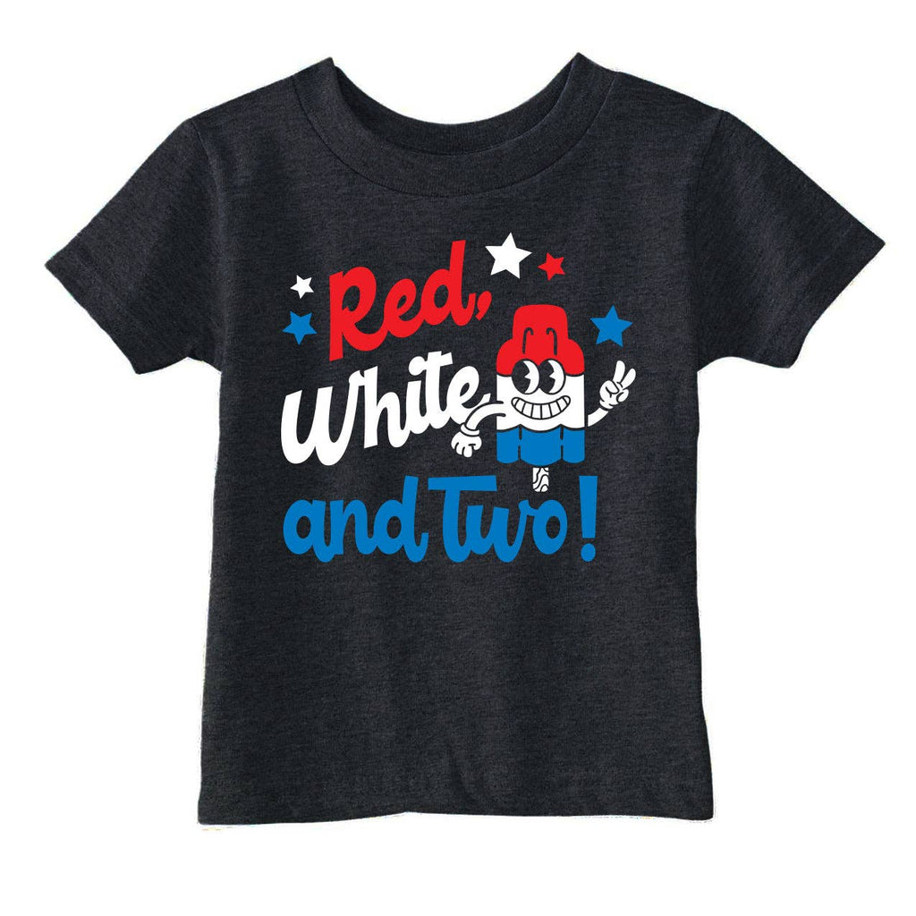 Red White and Two Toddler - Adult & Kids T-Shirts, Sweatshirts & Hoodies apparel design preview 1