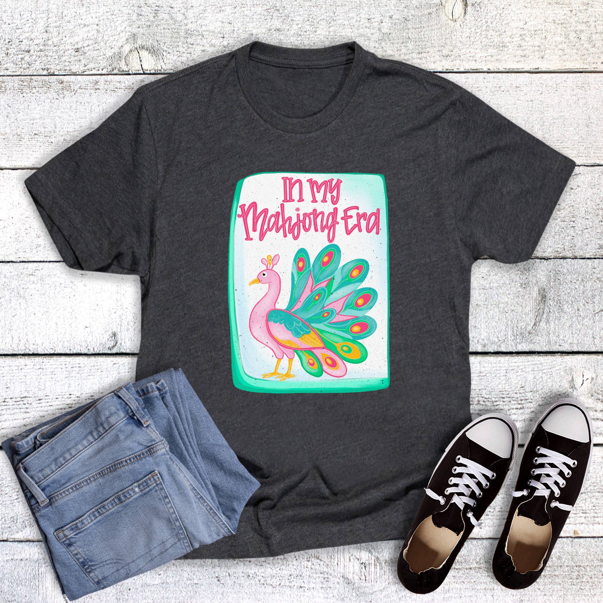 Mahjong Era Graphic - Adult & Kids T-Shirts, Sweatshirts & Hoodies apparel design preview 1