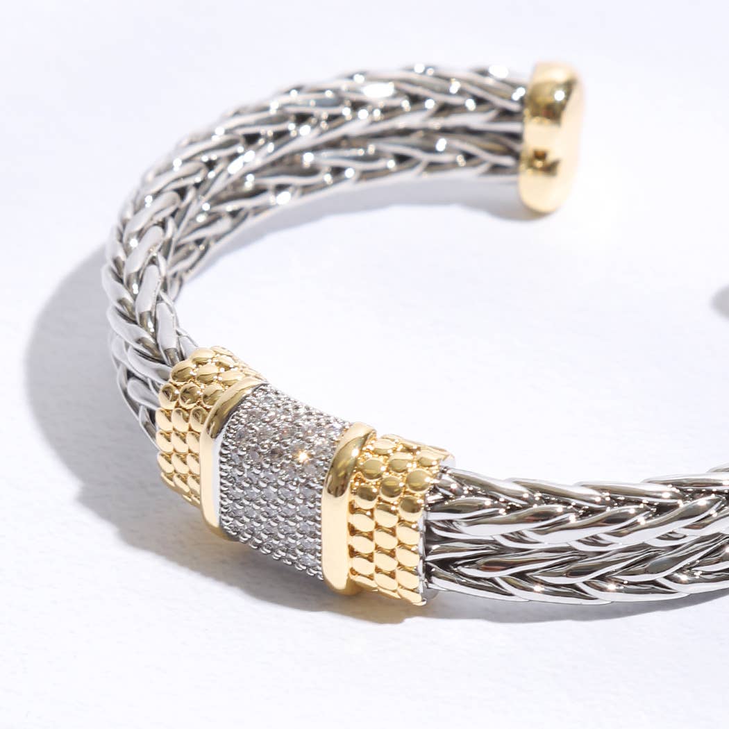 5mm Ponytail Pave Bangle Bracelet - Adult & Kids T-Shirts, Sweatshirts & Hoodies apparel design preview 1
