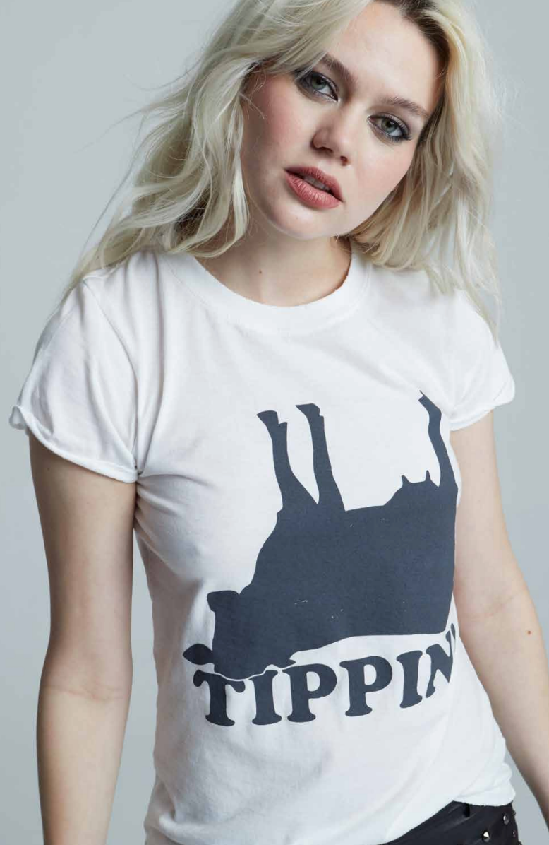 302413 Cow Tippin' White - Adult & Kids T-Shirts, Sweatshirts & Hoodies apparel design preview 1