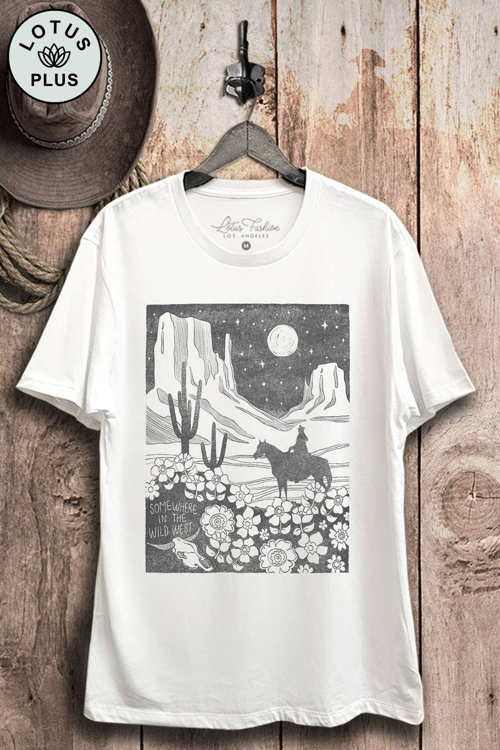 Somewhere in the Wild West Graphic Top - Adult & Kids T-Shirts, Sweatshirts & Hoodies apparel design preview 1