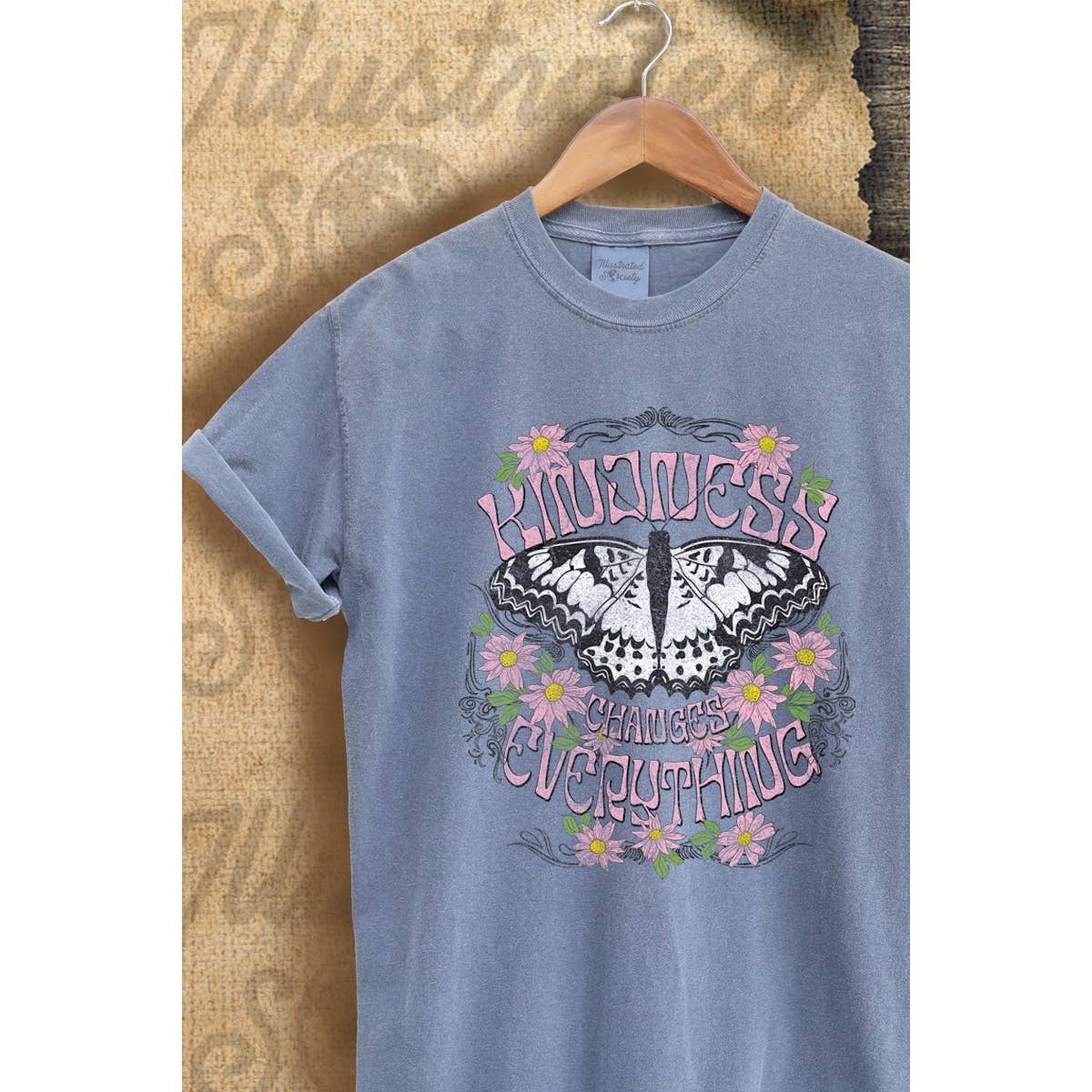 Kindness Changes Everything Vintage Graphic - Adult & Kids T-Shirts, Sweatshirts & Hoodies apparel design preview 1