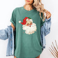 Red Retro Santa Claus, Christmas Vintage Classic - Adult & Kids T-Shirts, Sweatshirts & Hoodies apparel design preview 1