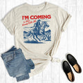 Western I'm Coming Graphic - Adult & Kids T-Shirts, Sweatshirts & Hoodies apparel design preview 1