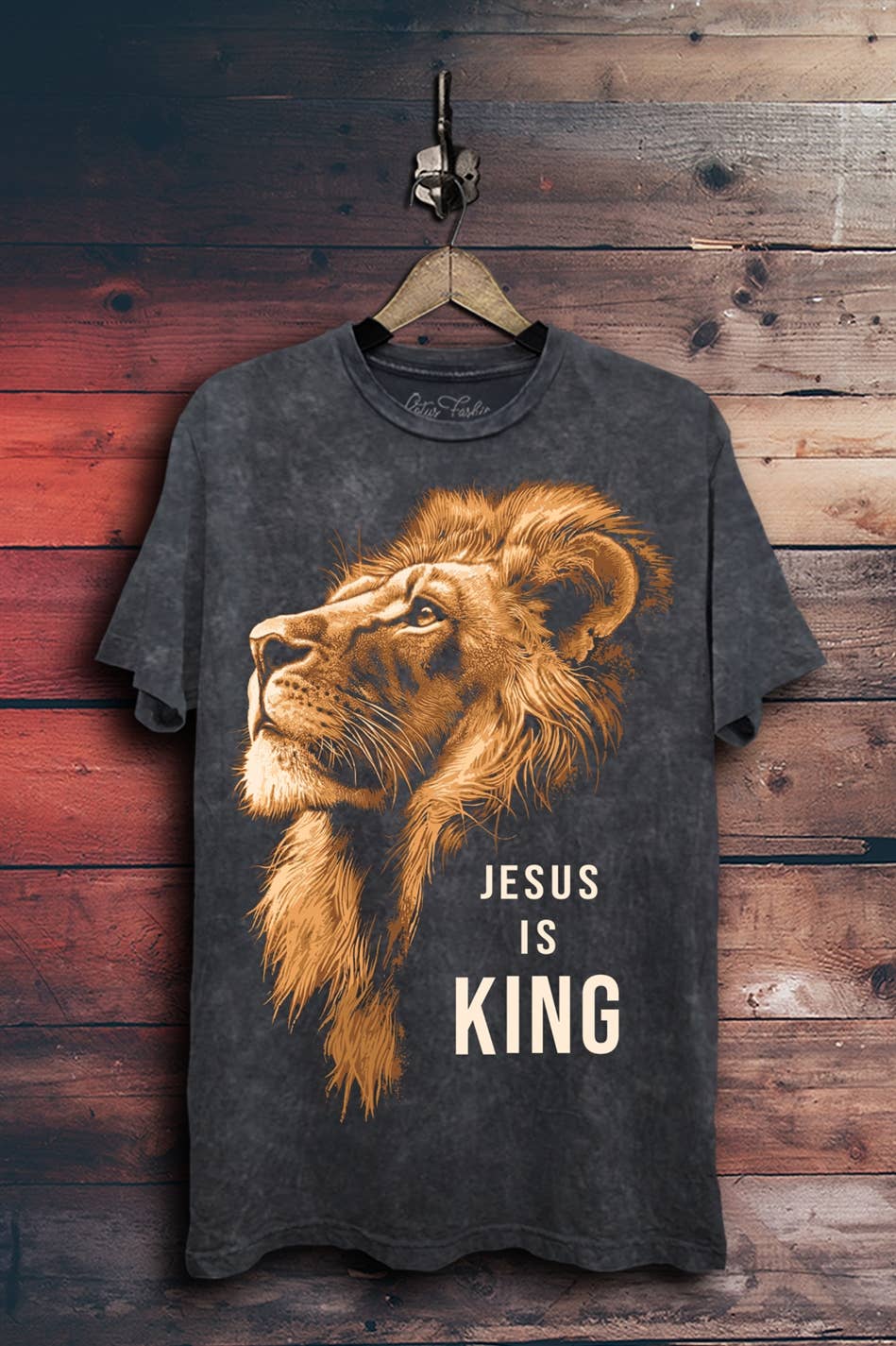 Jesus Is King Graphic Top - Adult & Kids T-Shirts, Sweatshirts & Hoodies apparel design preview 1