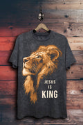 Jesus Is King Graphic Top - Adult & Kids T-Shirts, Sweatshirts & Hoodies apparel design preview 1