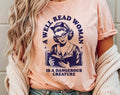 A Well Read Women Retro Bookish Reading - Adult & Kids T-Shirts, Sweatshirts & Hoodies apparel design preview 1
