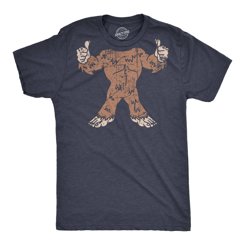 Bigfoot Body Men's - Adult & Kids T-Shirts, Sweatshirts & Hoodies apparel design preview 1
