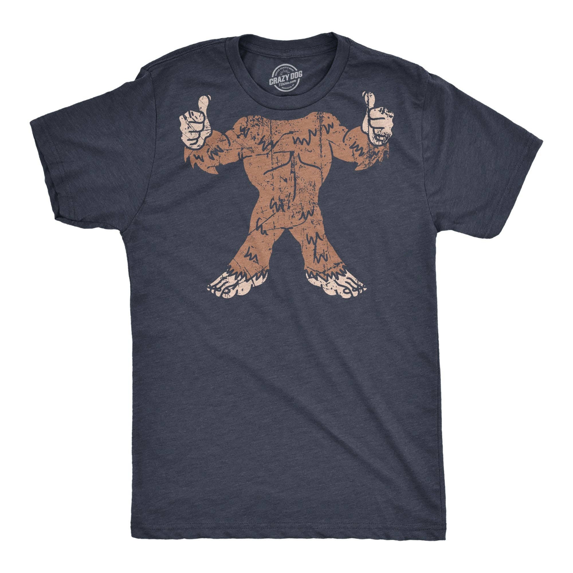 Bigfoot Body Men's - Adult & Kids T-Shirts, Sweatshirts & Hoodies apparel design preview 1