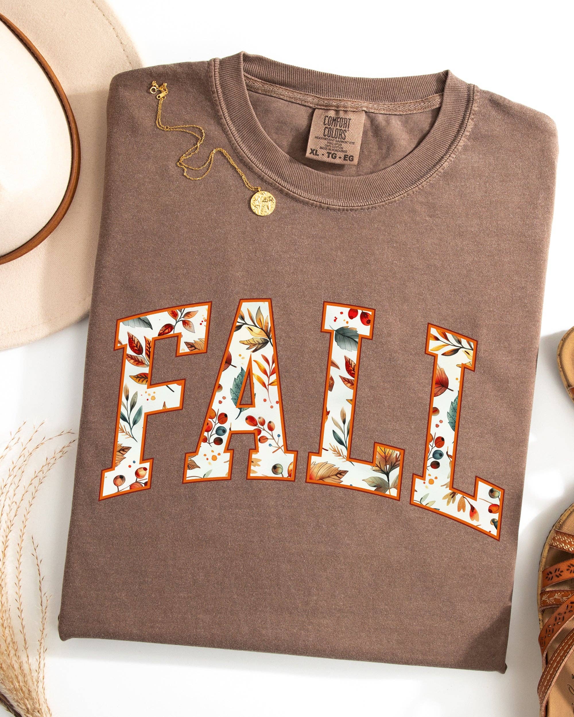 Fall, Varsity, Autumn, Collegiate, Retro, Halloween - Adult & Kids T-Shirts, Sweatshirts & Hoodies apparel design preview 1