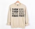 Farm Wife, Hand - Adult & Kids T-Shirts, Sweatshirts & Hoodies apparel design preview 1