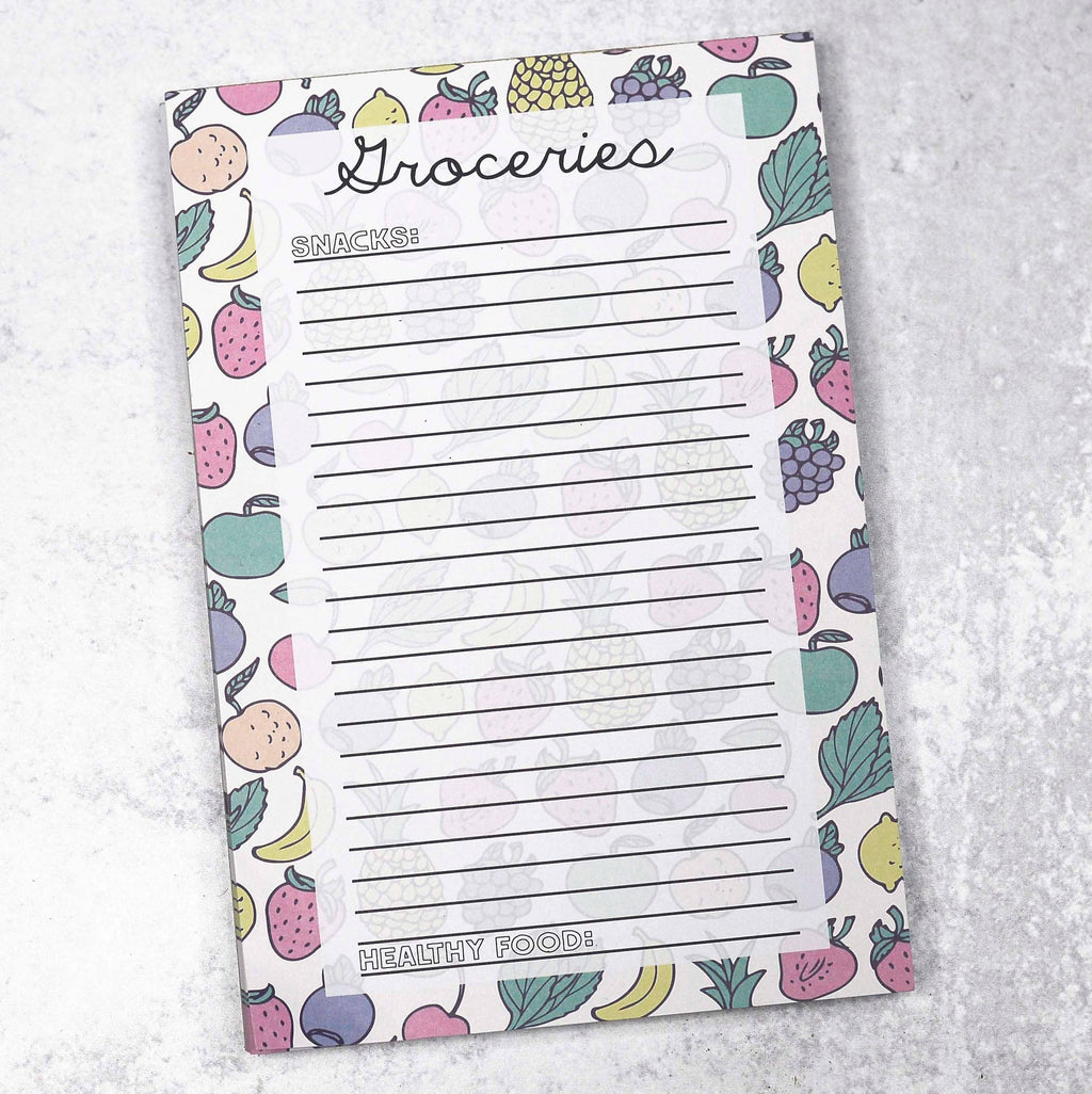 Groceries List Grocery Notepad - Adult & Kids T-Shirts, Sweatshirts & Hoodies apparel design preview 1