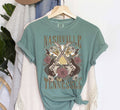 Nashville Tennessee Double Guitar - Adult & Kids T-Shirts, Sweatshirts & Hoodies apparel design preview 1