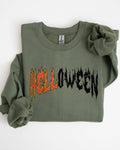 Helloween. Skeleton, Ghost, Skull, Halloween - Adult & Kids T-Shirts, Sweatshirts & Hoodies apparel design preview 1