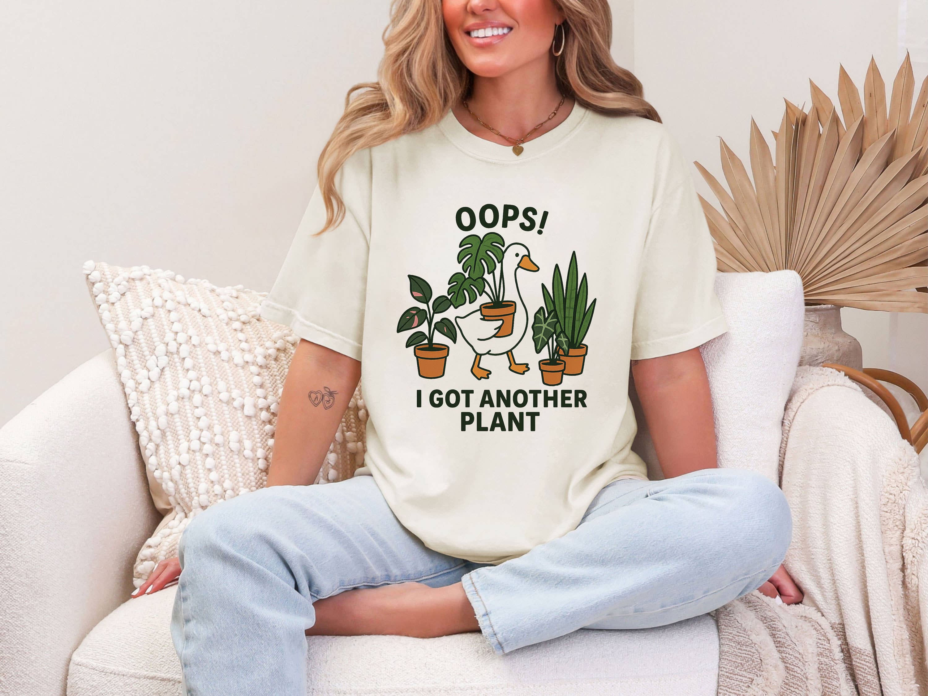 Silly Goose Plant Oops I Got Another Funny - Adult & Kids T-Shirts, Sweatshirts & Hoodies apparel design preview 1