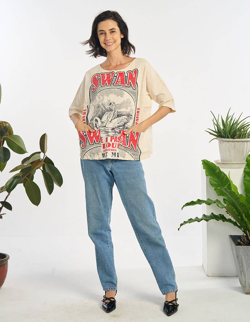 Cotton Top (TH-1933) - Adult & Kids T-Shirts, Sweatshirts & Hoodies apparel design preview 1