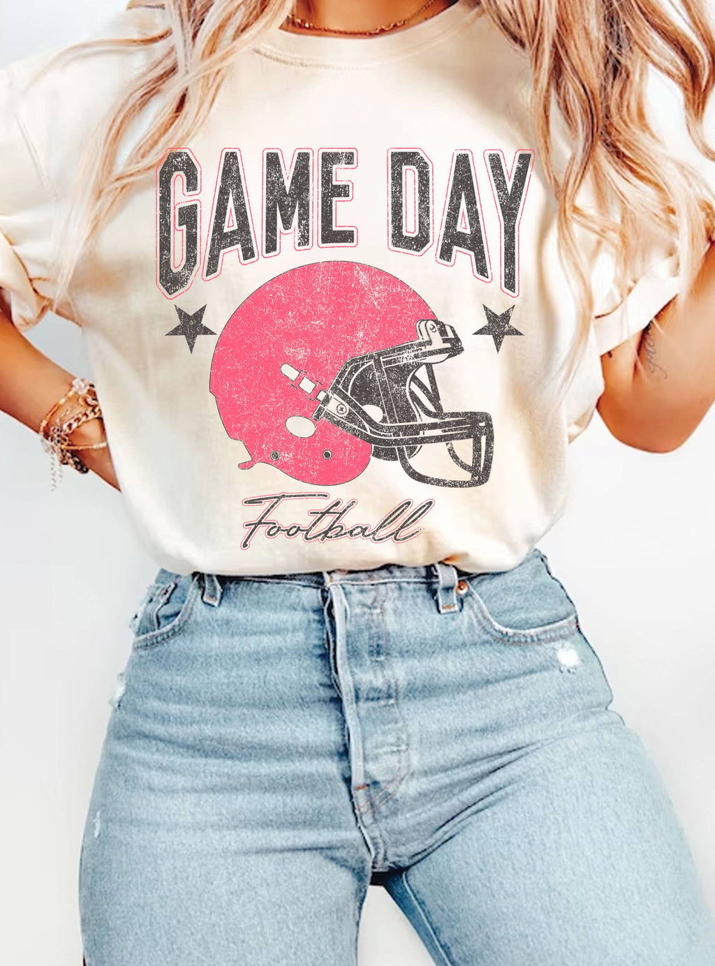 Game Day Football Graphic - Adult & Kids T-Shirts, Sweatshirts & Hoodies apparel design preview 1