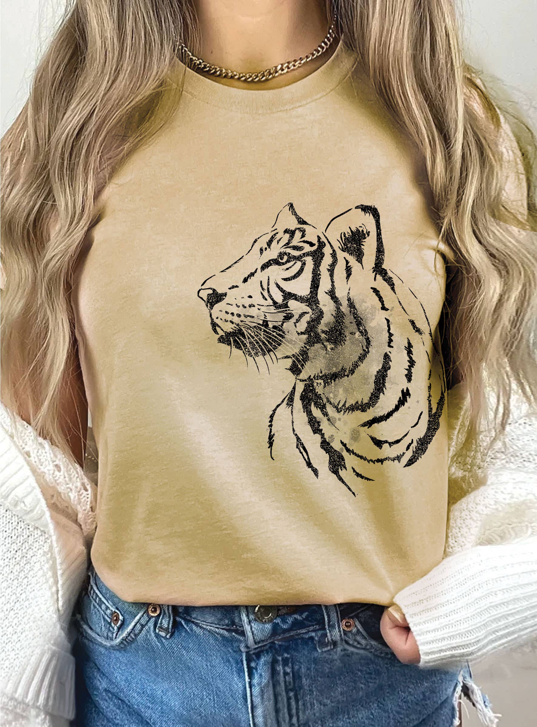 Tiger Graphic - Adult & Kids T-Shirts, Sweatshirts & Hoodies apparel design preview 1