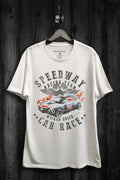 Speedway Racecar Graphic Top - Adult & Kids T-Shirts, Sweatshirts & Hoodies apparel design preview 1