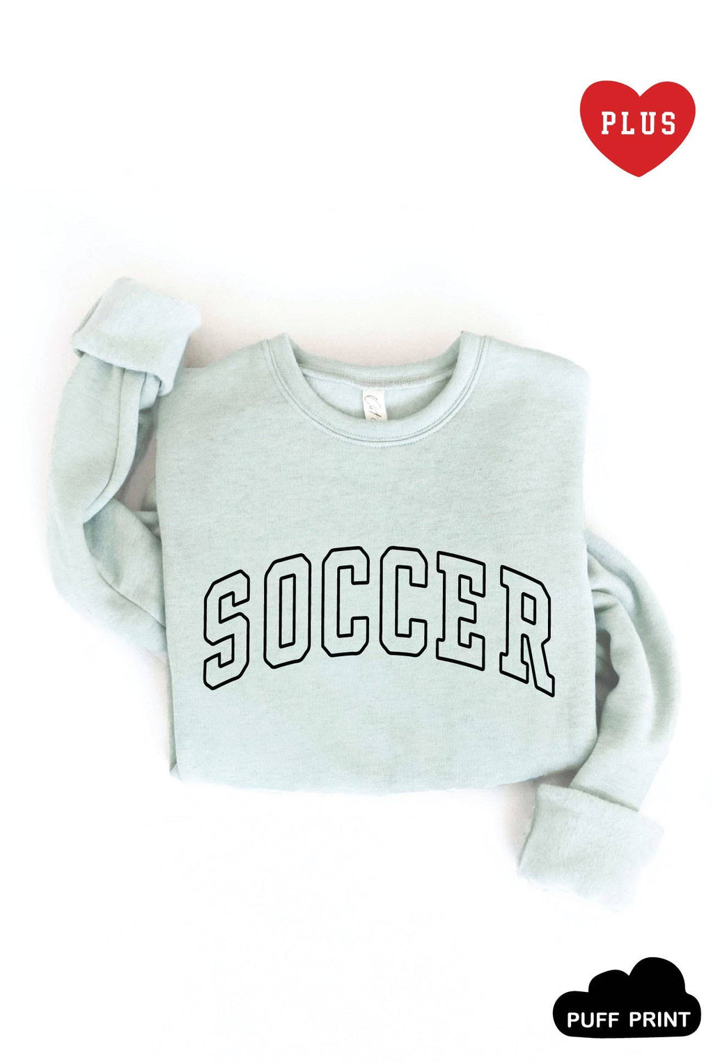 Soccer Puff Print Plus Graphic - Adult & Kids T-Shirts, Sweatshirts & Hoodies apparel design preview 1