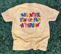 God Woke You Up Flowers On Comfort Colors Butter - Adult & Kids T-Shirts, Sweatshirts & Hoodies apparel design preview 1