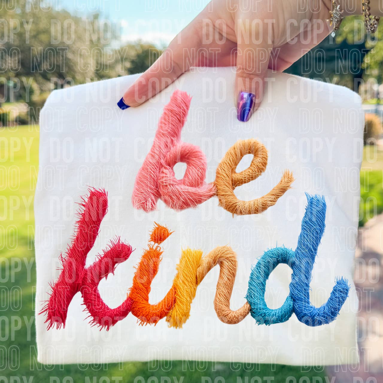 Be Kind Faux Yarn - Adult & Kids T-Shirts, Sweatshirts & Hoodies apparel design preview 1