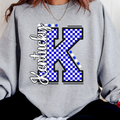Uk Kentucky Retro Checkered or - Adult & Kids T-Shirts, Sweatshirts & Hoodies apparel design preview 1