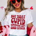 Not Today Cupid Valentine'S Day Graphic Gildan - Adult & Kids T-Shirts, Sweatshirts & Hoodies apparel design preview 1