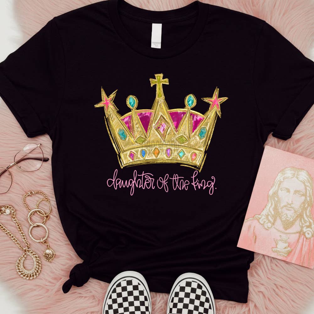 Daughter of the King Crown - Adult & Kids T-Shirts, Sweatshirts & Hoodies apparel design preview 1