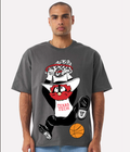 Texas Tech Double Baller Asphalt Heavyweight - Adult & Kids T-Shirts, Sweatshirts & Hoodies apparel design preview 1