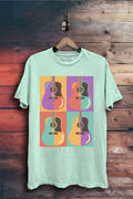 Rock N Roll Guitar Pop Art Graphic Top - Adult & Kids T-Shirts, Sweatshirts & Hoodies apparel design preview 1