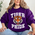 Tiger Pride, Football, Sports, Game Day Touchdown - Adult & Kids T-Shirts, Sweatshirts & Hoodies apparel design preview 1