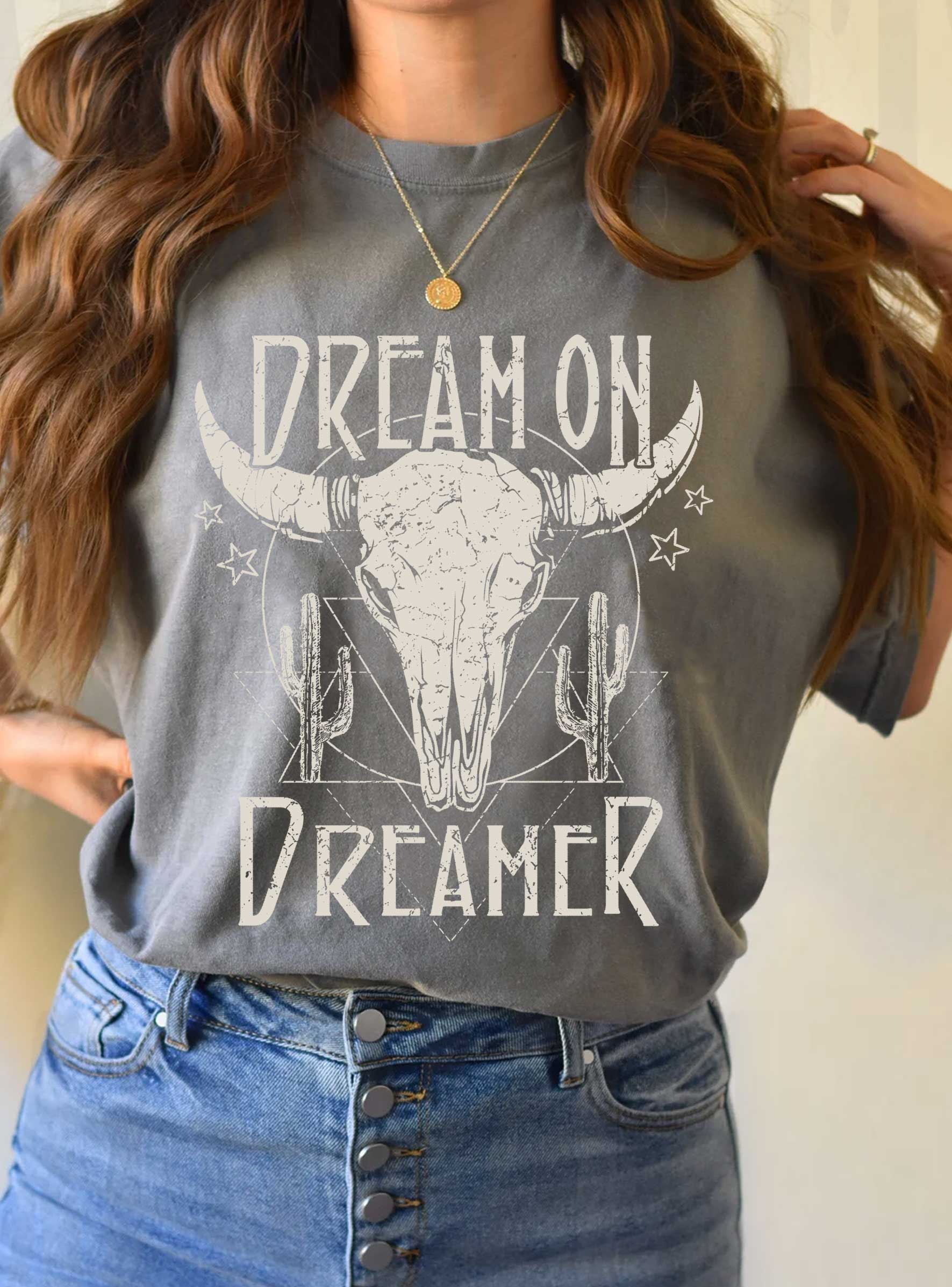 Dream On Dreamer Graphic - Adult & Kids T-Shirts, Sweatshirts & Hoodies apparel design preview 1