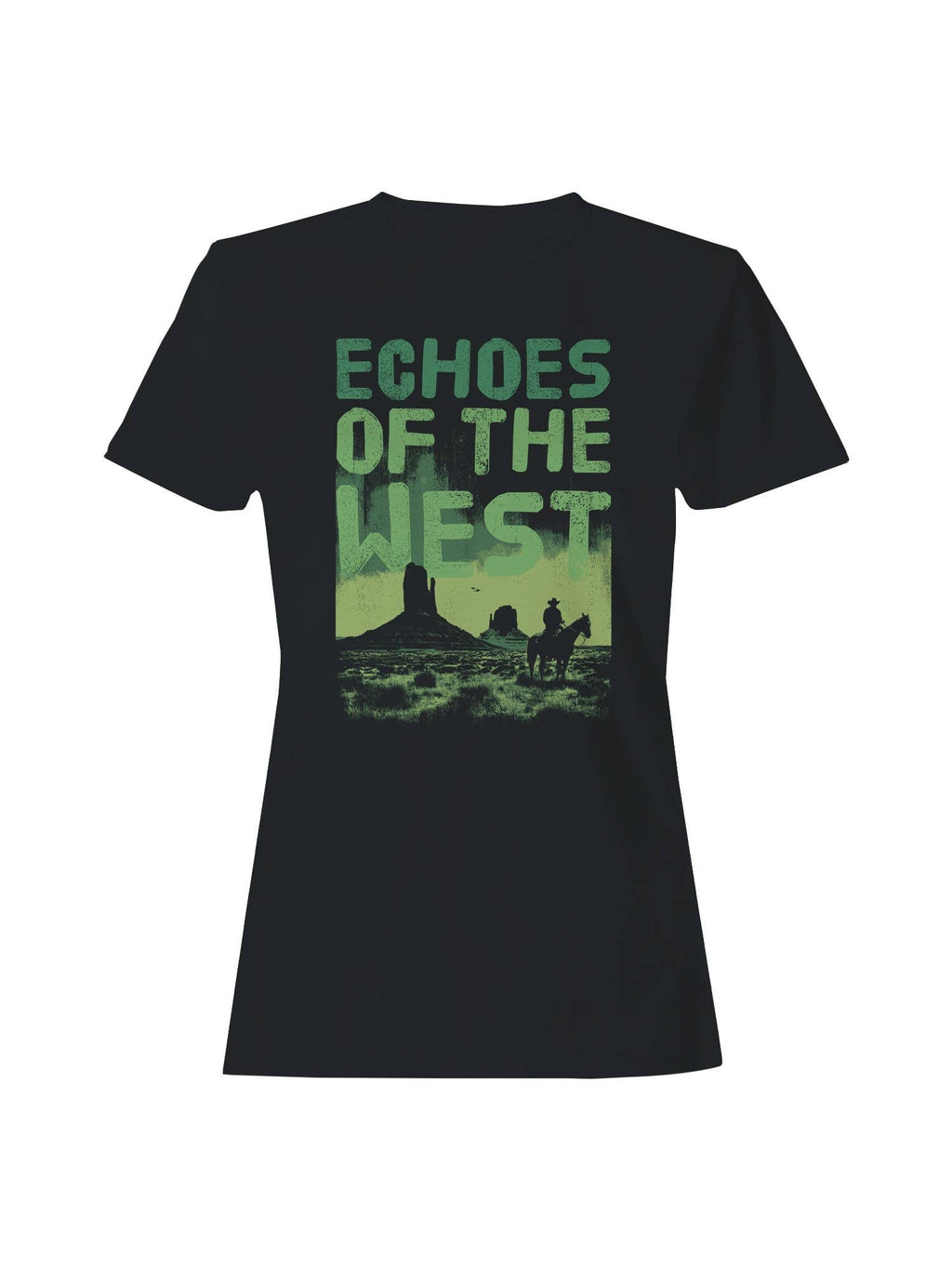 Echoes of the Western Frontier Women's - Adult & Kids T-Shirts, Sweatshirts & Hoodies apparel design preview 1