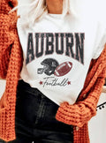 Auburn Football Graphic - Adult & Kids T-Shirts, Sweatshirts & Hoodies apparel design preview 1