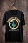 Desert Vibes Adventure Awaits Graphic Top - Adult & Kids T-Shirts, Sweatshirts & Hoodies apparel design preview 1