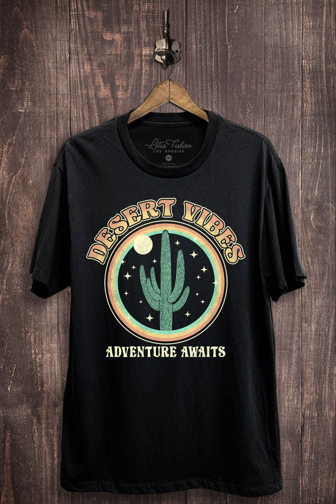 Desert Vibes Adventure Awaits Graphic Top - Adult & Kids T-Shirts, Sweatshirts & Hoodies apparel design preview 1