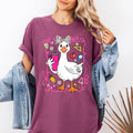 Teacher Goose, Funny, Coffee, First Day of School - Adult & Kids T-Shirts, Sweatshirts & Hoodies apparel design preview 1