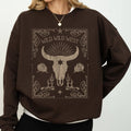 Wild West, Skull, Cattle, Cowboy, Cowgirl, - Adult & Kids T-Shirts, Sweatshirts & Hoodies apparel design preview 1