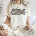 Love Checkered Leopard Print Classic Valentine's Day - Adult & Kids T-Shirts, Sweatshirts & Hoodies apparel design preview 1