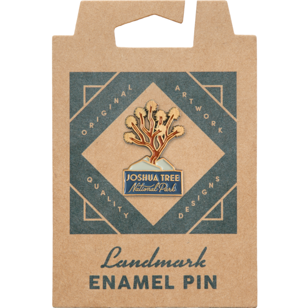 Joshua Tree National Park Enamel Pin - Adult & Kids T-Shirts, Sweatshirts & Hoodies apparel design preview 1