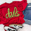 Devils Gold Sequin - Adult & Kids T-Shirts, Sweatshirts & Hoodies apparel design preview 1