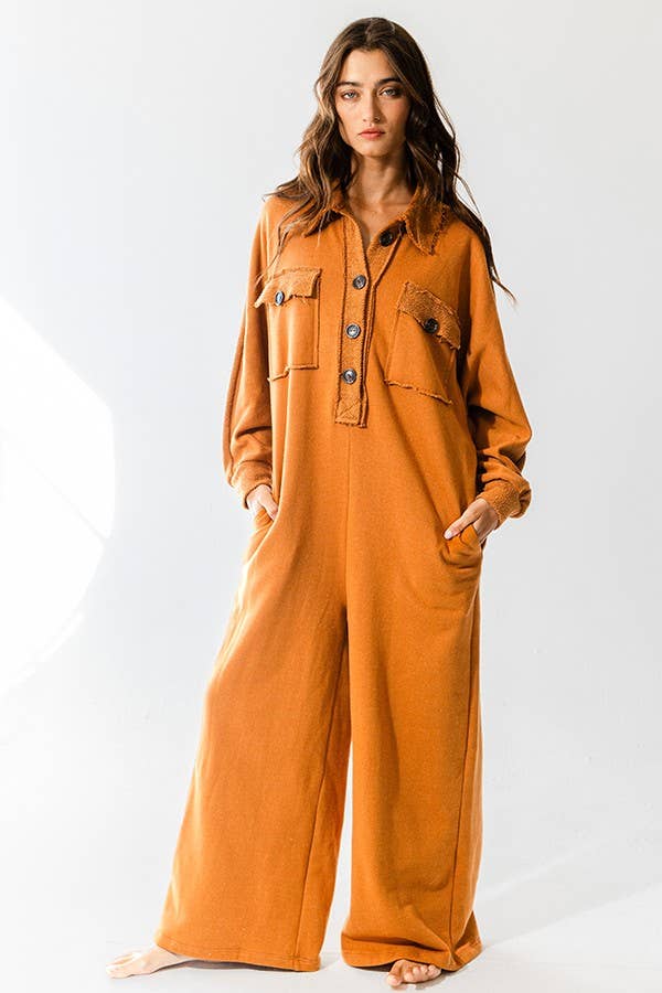R5343 Oversize French Terry Jumpsuit - Adult & Kids T-Shirts, Sweatshirts & Hoodies apparel design preview 1