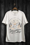 Country Vibes Mountain Graphic Top - Adult & Kids T-Shirts, Sweatshirts & Hoodies apparel design preview 1