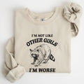 I'm Not Like Other Girls, Raccoon, Meme, Funny - Adult & Kids T-Shirts, Sweatshirts & Hoodies apparel design preview 1