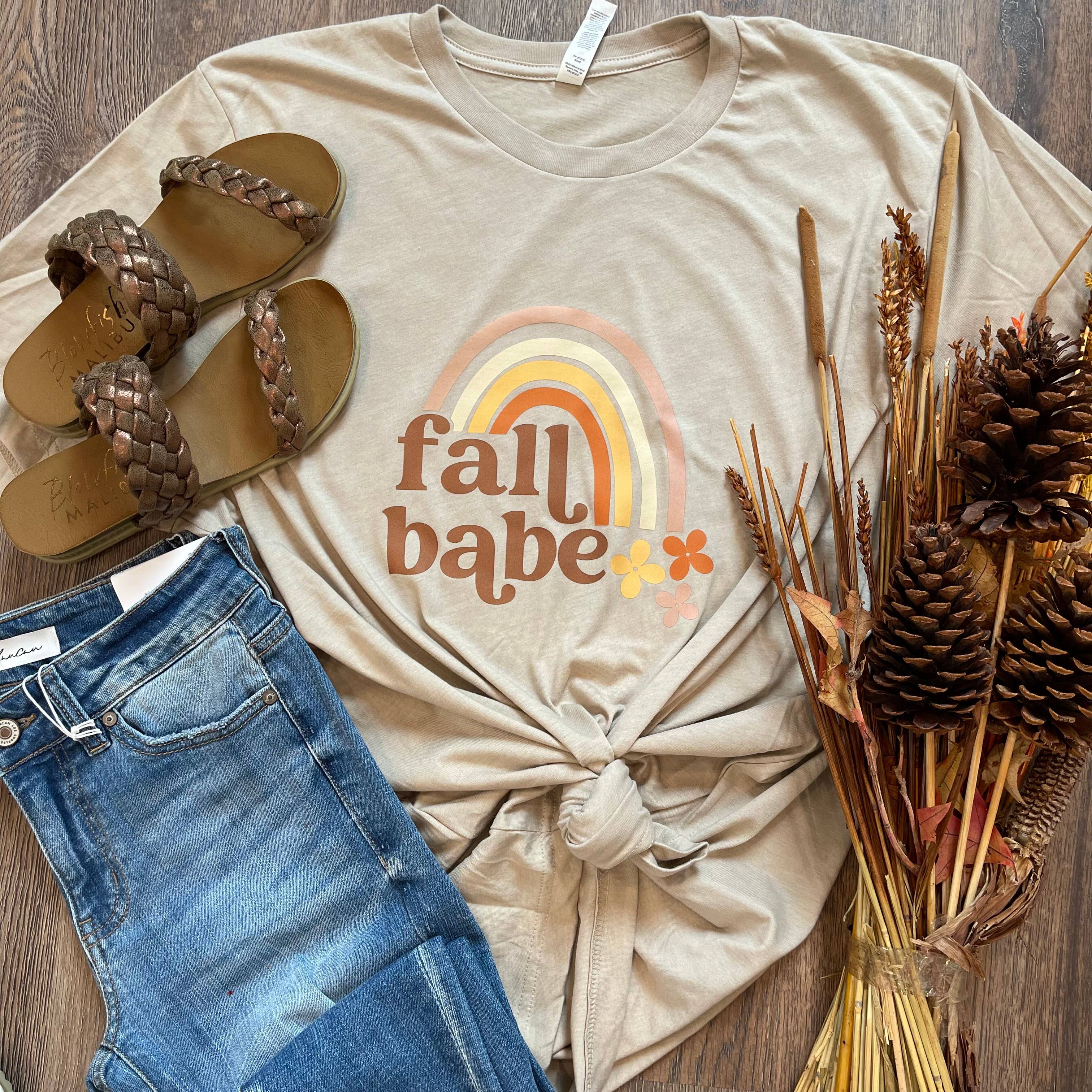 Fall Babe - Adult & Kids T-Shirts, Sweatshirts & Hoodies apparel design preview 1