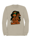 Yeehaw Terrestrial Alien Cowboy Women's - Adult & Kids T-Shirts, Sweatshirts & Hoodies apparel design preview 1